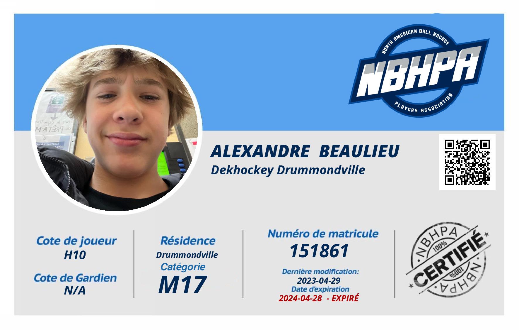 Alexandre  Beaulieu