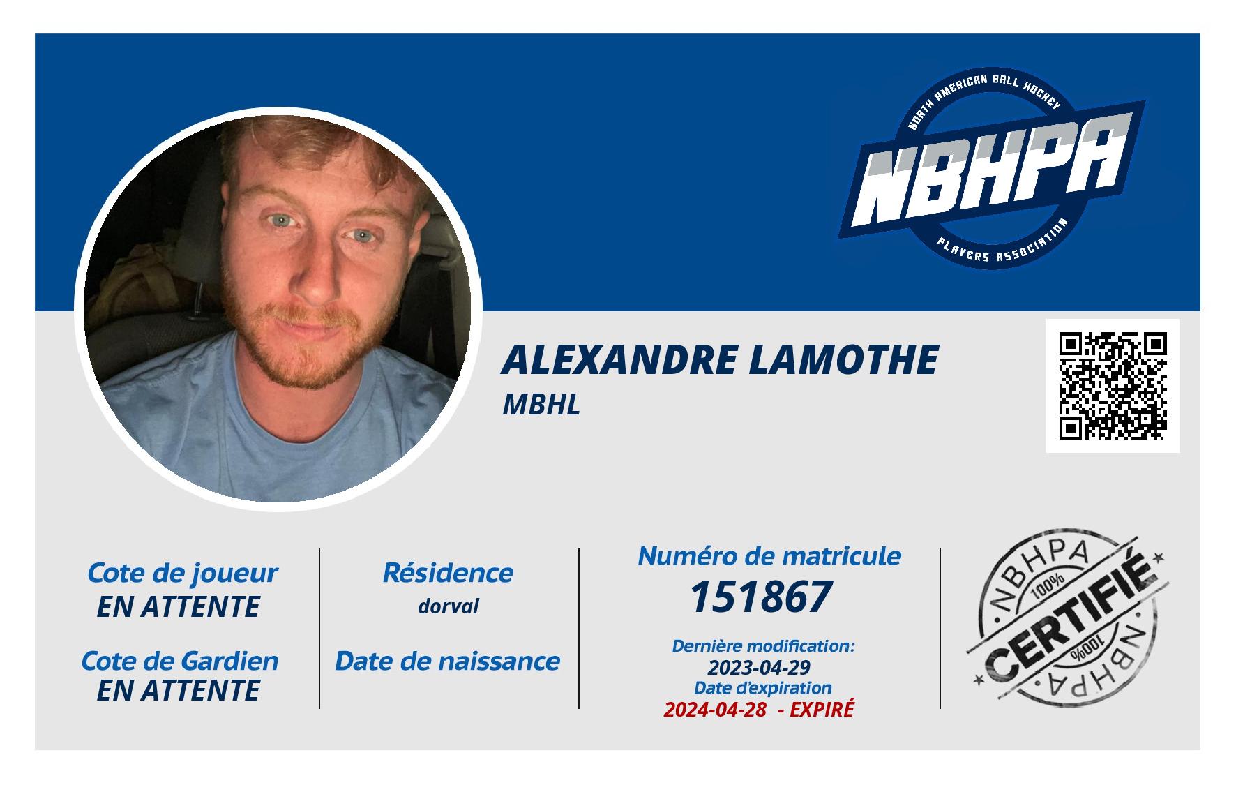 Alexandre Lamothe