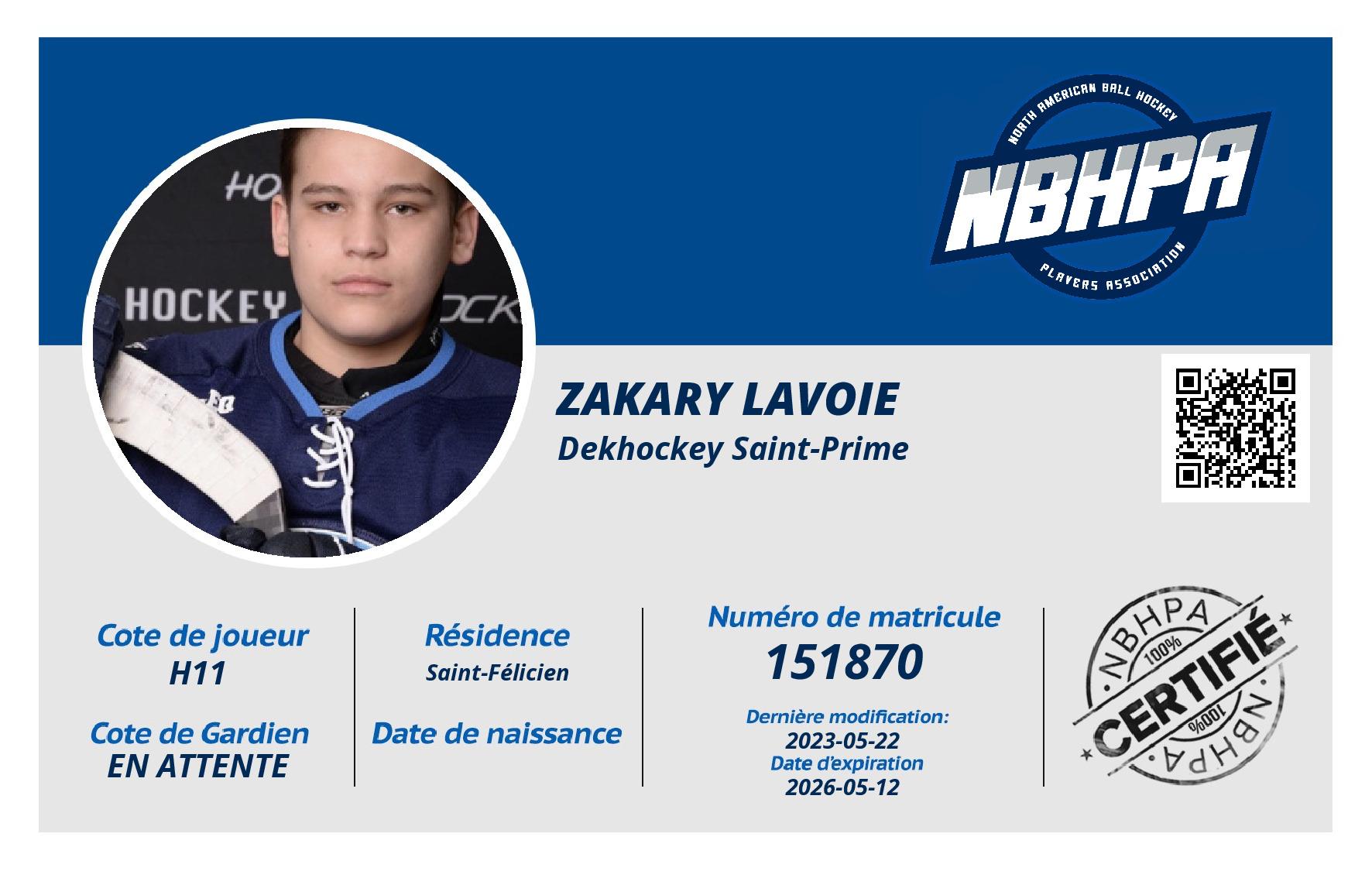 Zakary Lavoie