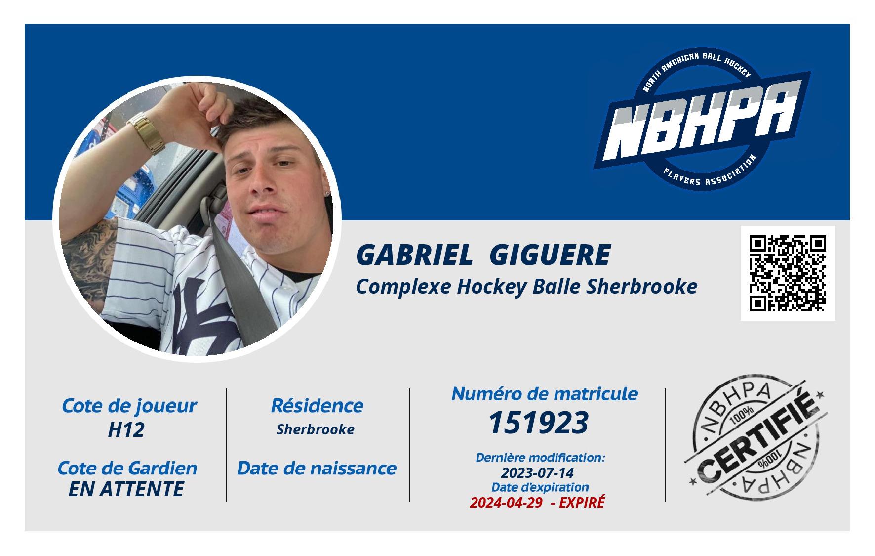 Gabriel  Giguere 