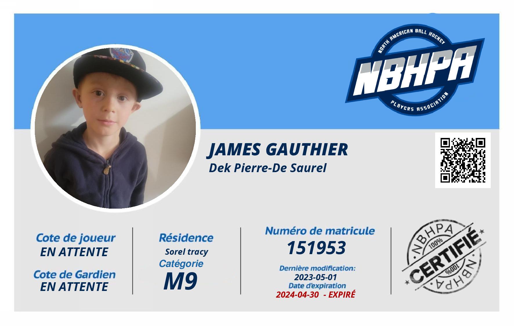 James Gauthier