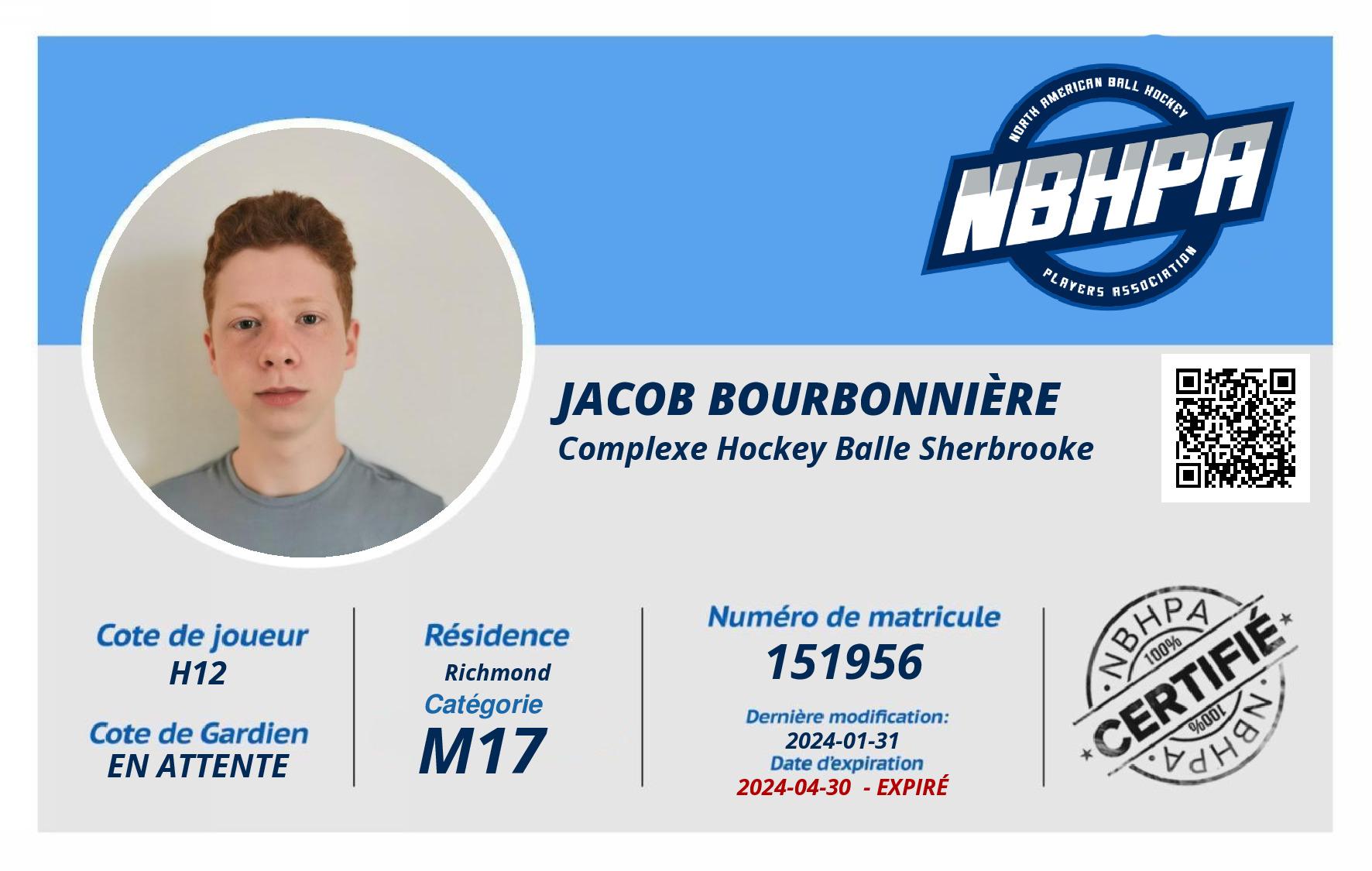 Jacob Bourbonnière 