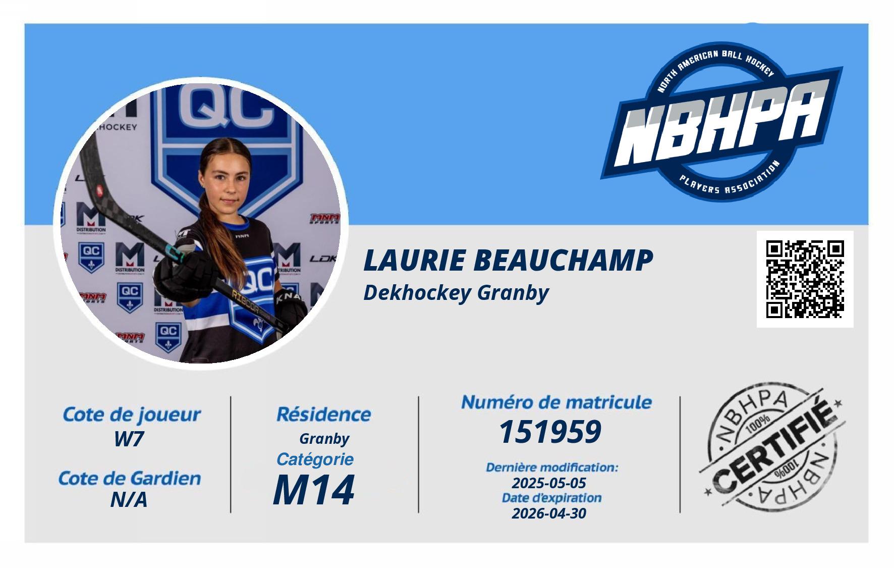 Laurie Beauchamp