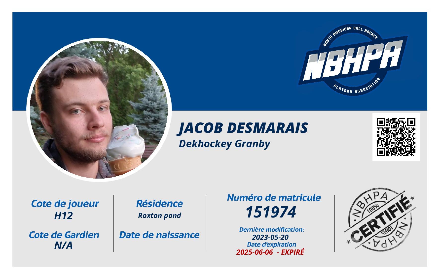 Jacob Desmarais