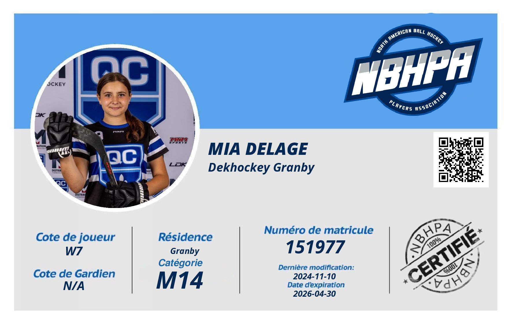 Mia Delage