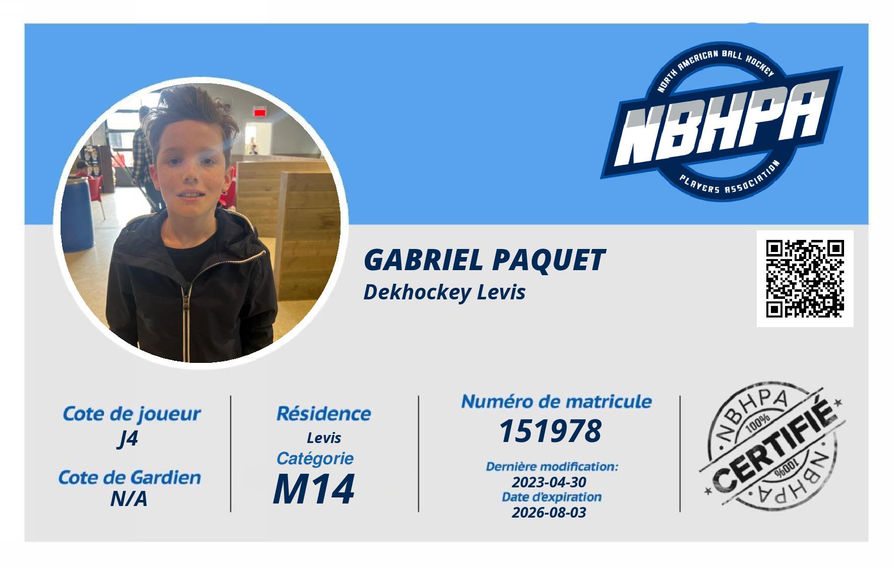 Gabriel Paquet