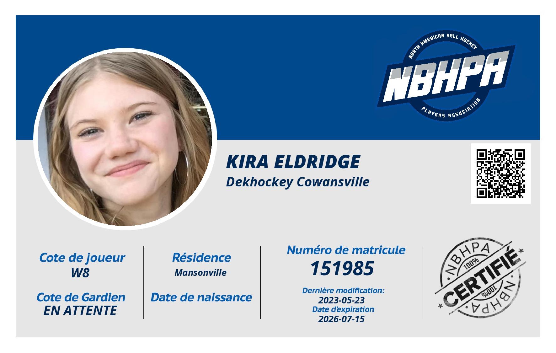 Kira Eldridge