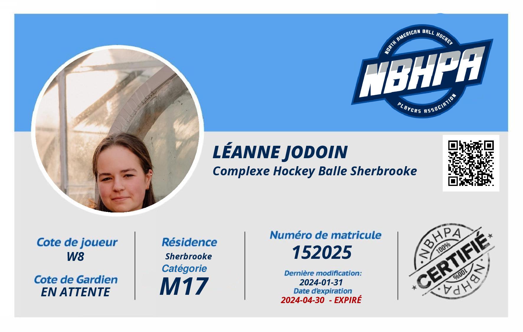 Léanne Jodoin