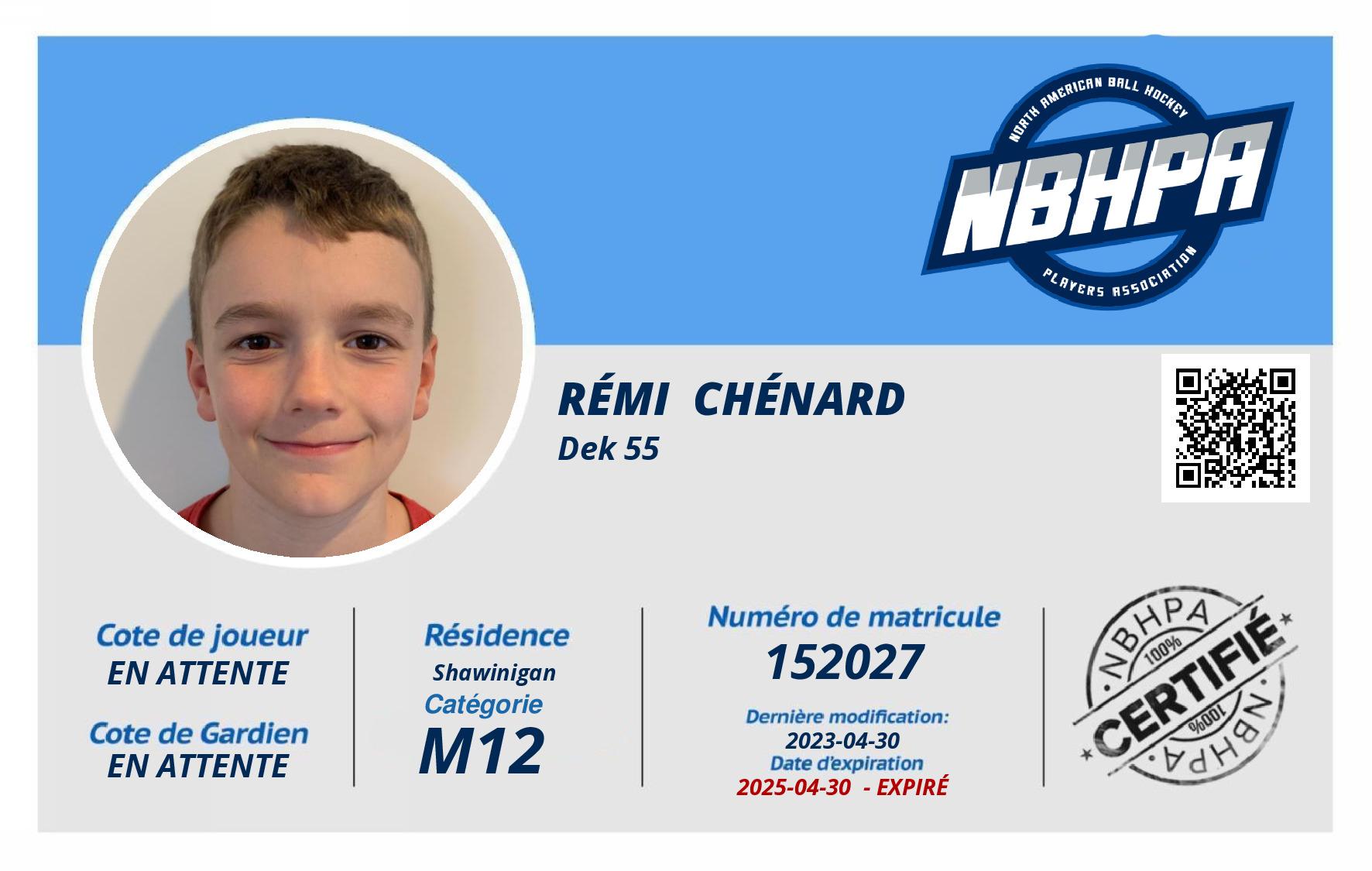 Rémi  Chénard 