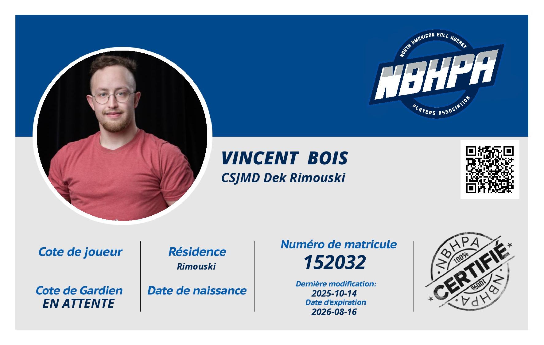 Vincent  Bois 
