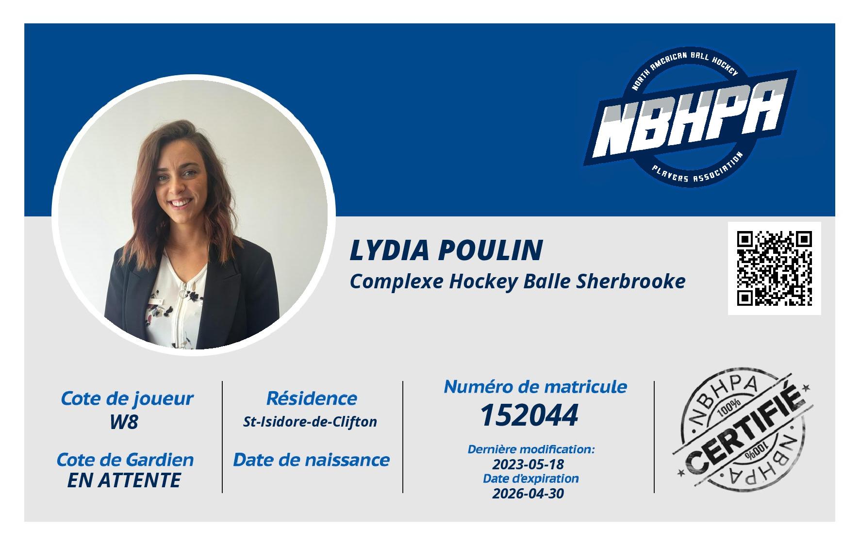 Lydia Poulin