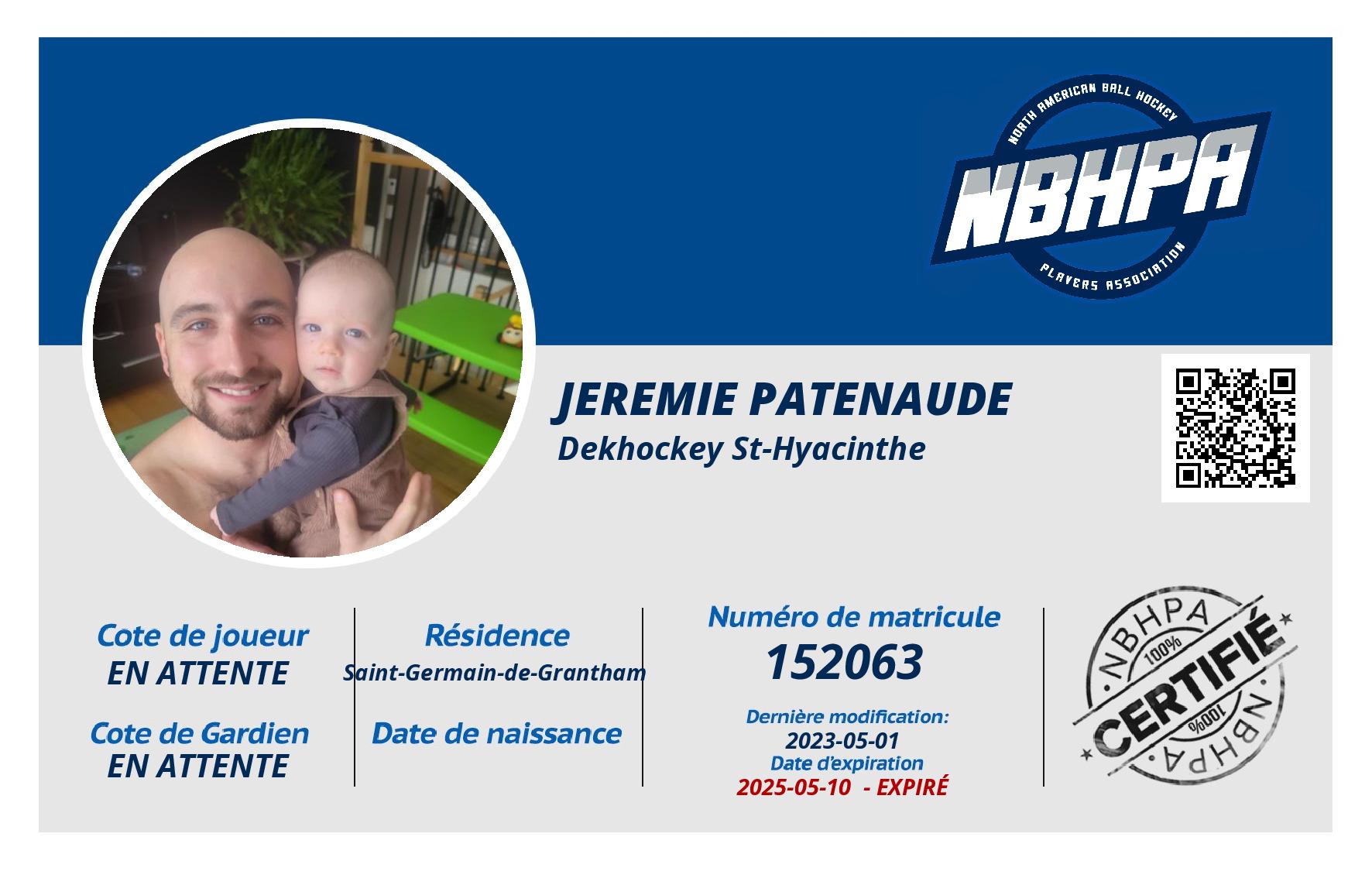 Jeremie Patenaude