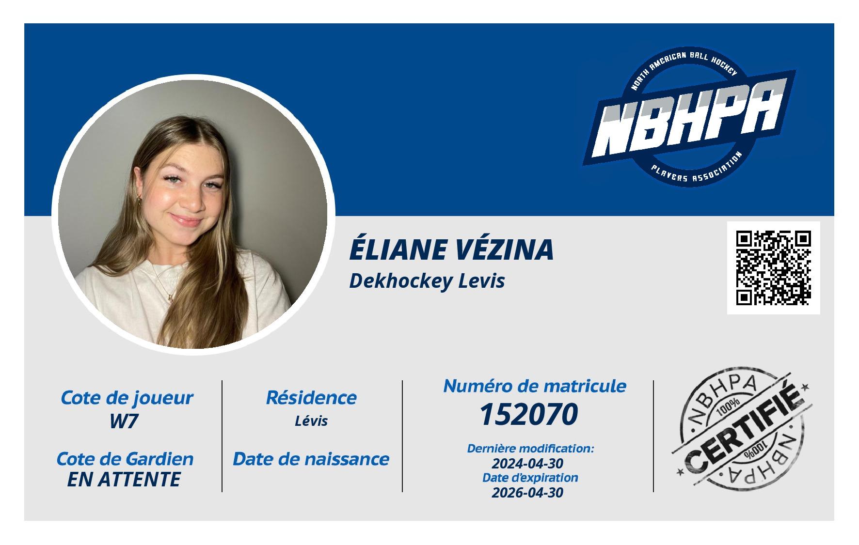 Éliane Vézina