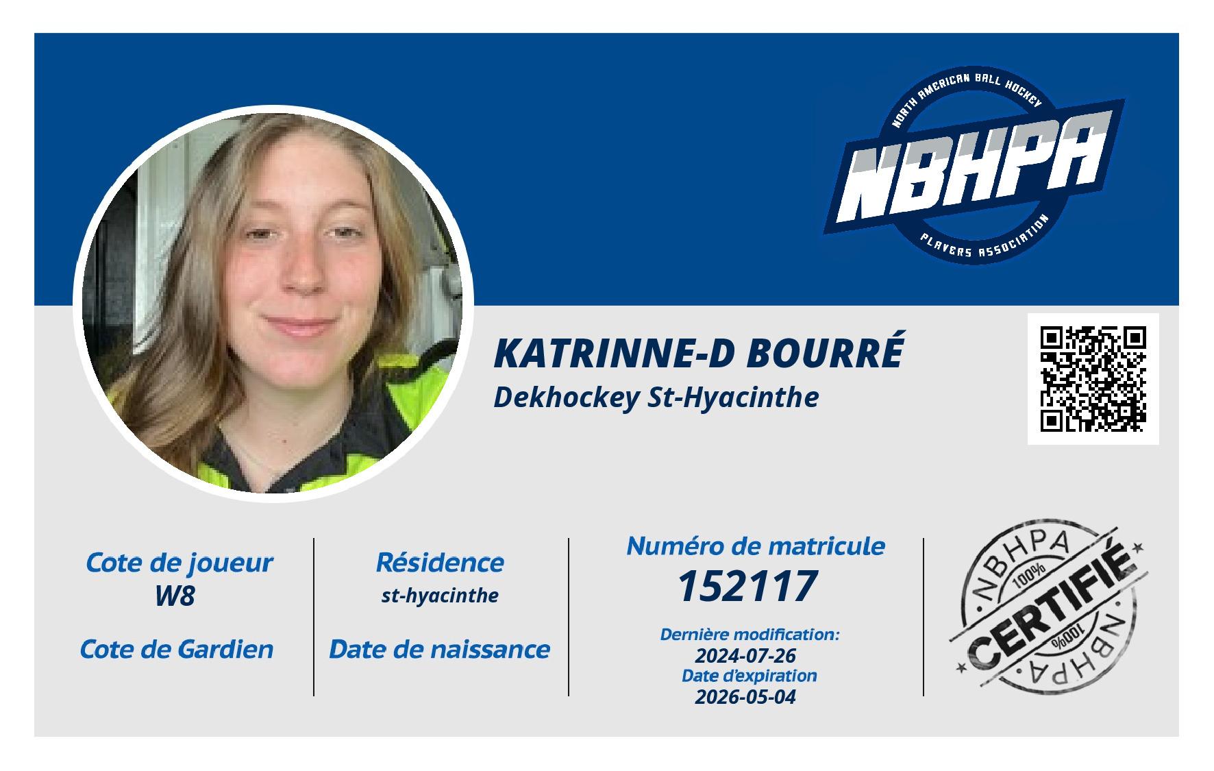 Katrinne-D Bourré