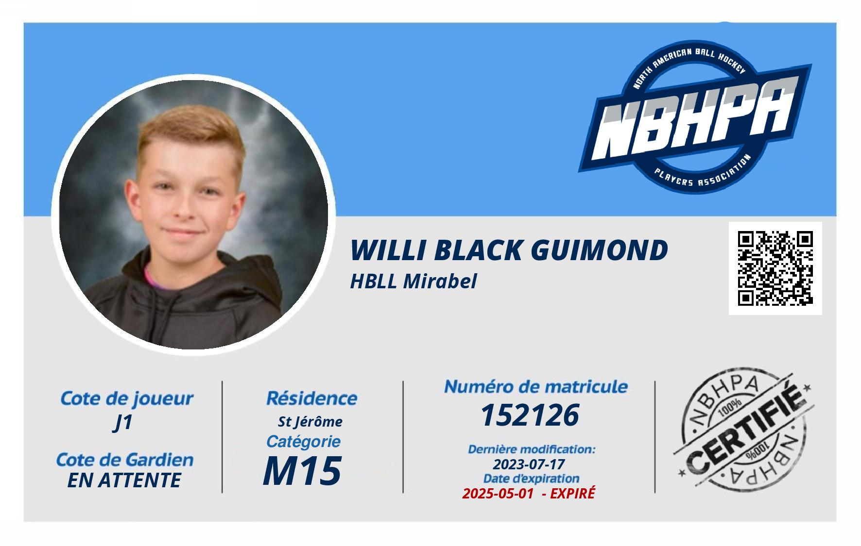 Willi Black Guimond