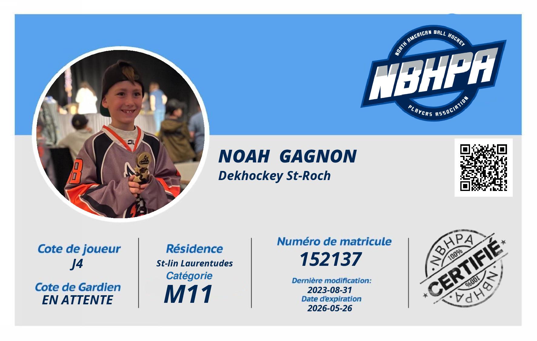 Noah  Gagnon