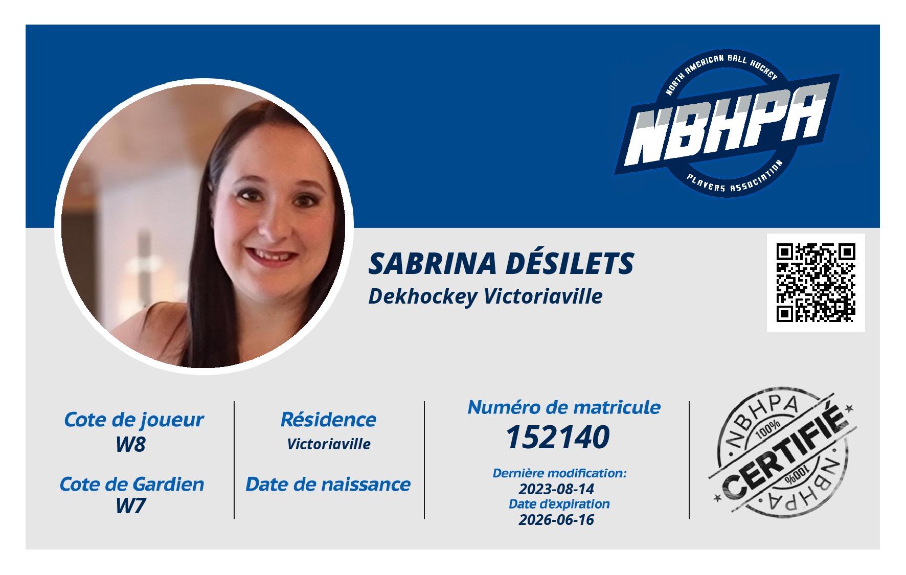 Sabrina Désilets