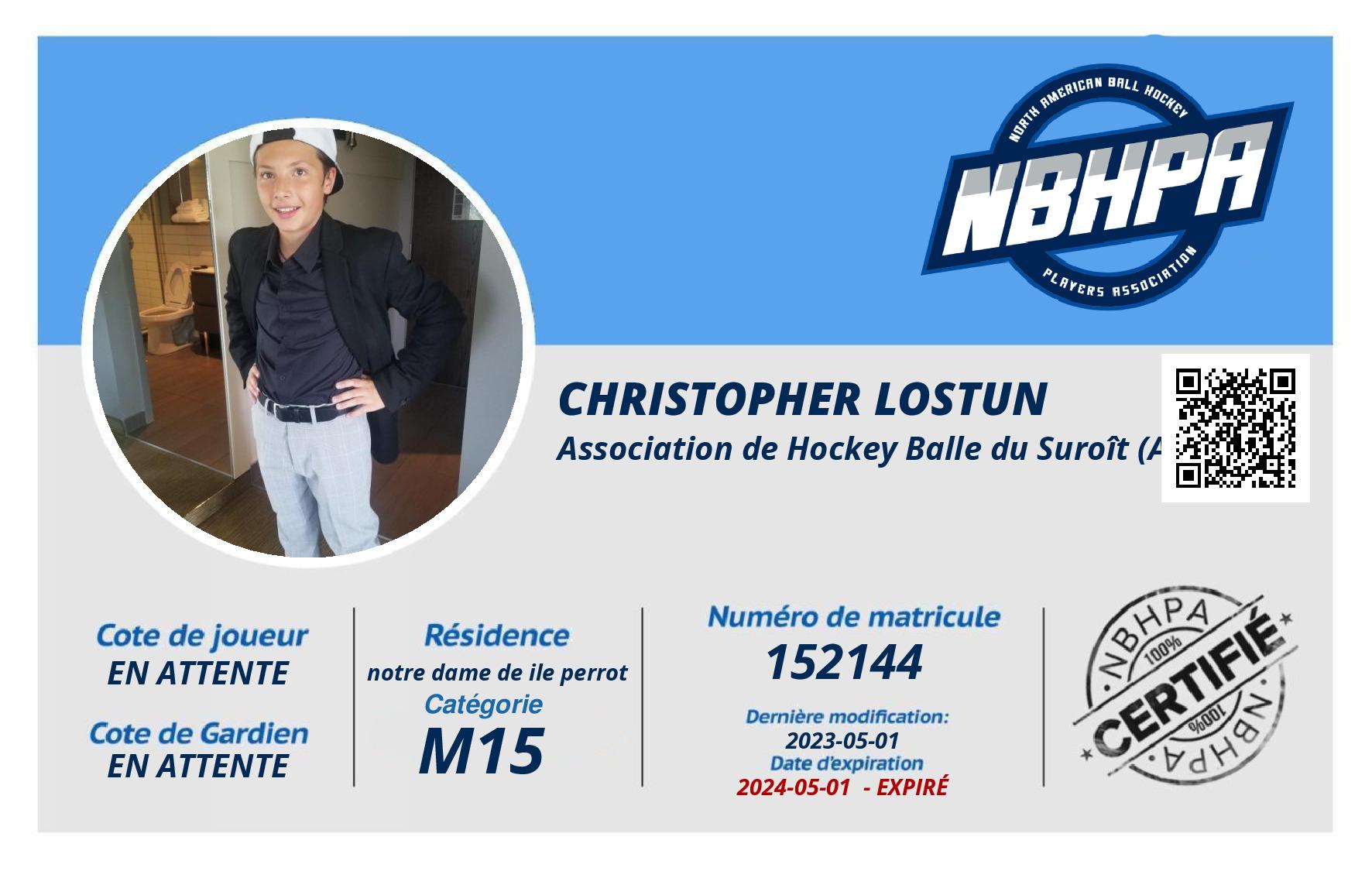 Christopher Lostun