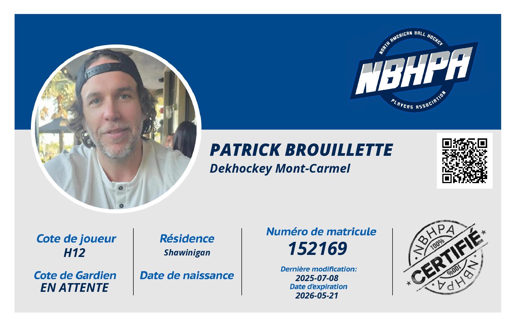 Patrick Brouillette 