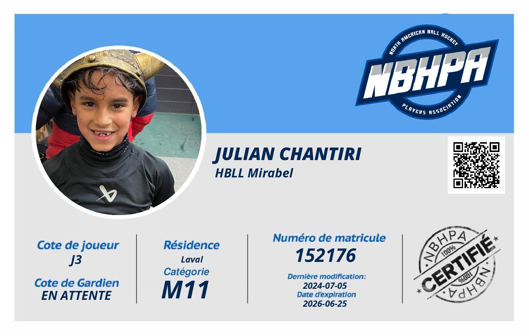 Julian Chantiri 
