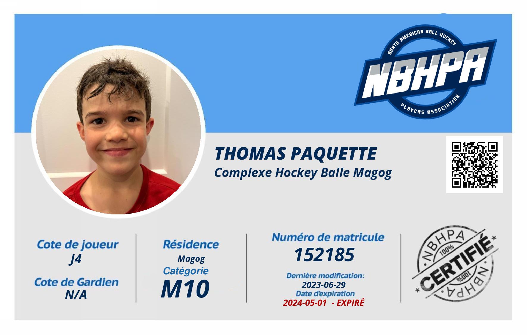 Thomas Paquette