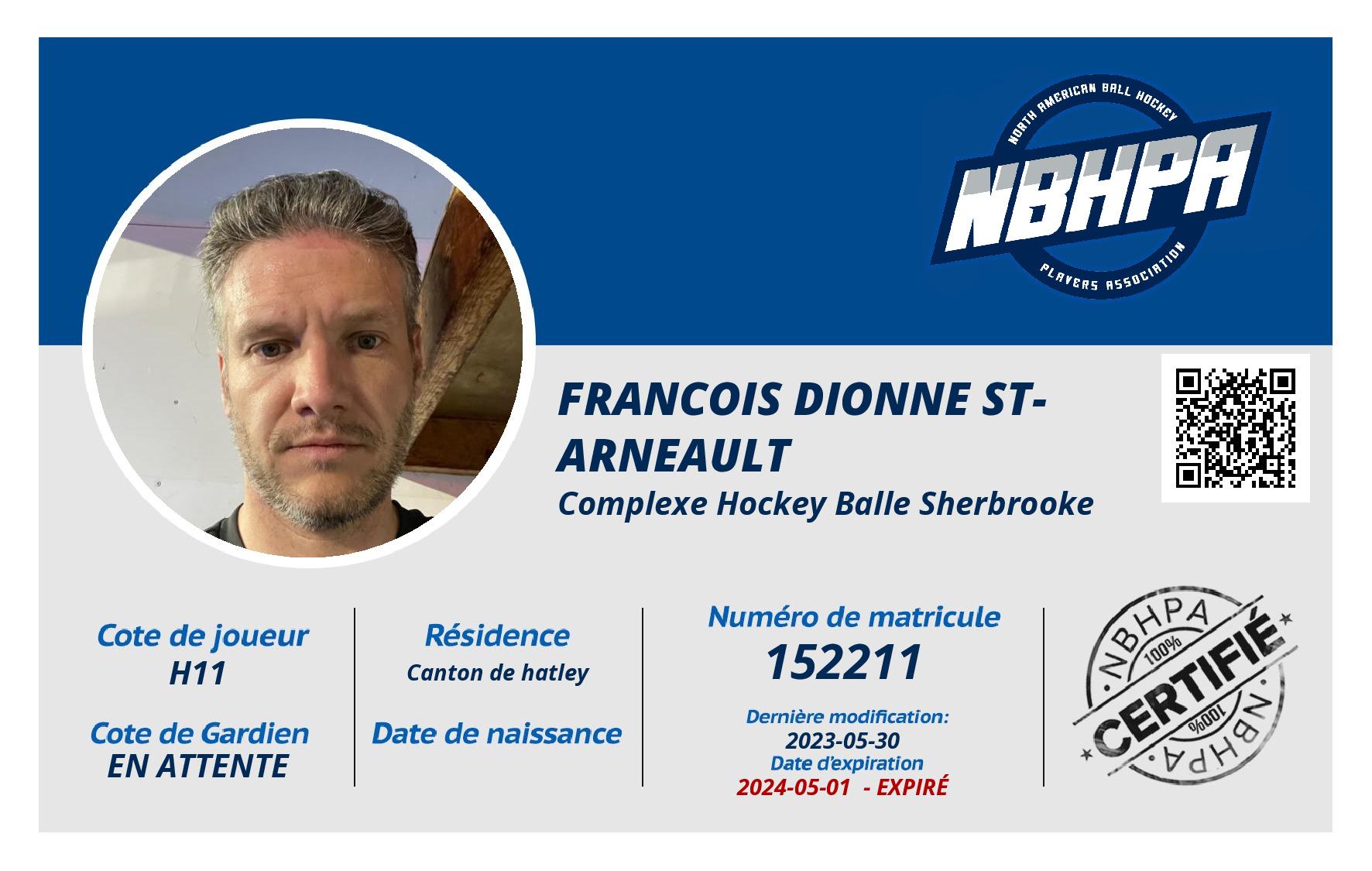 Francois Dionne St-Arneault