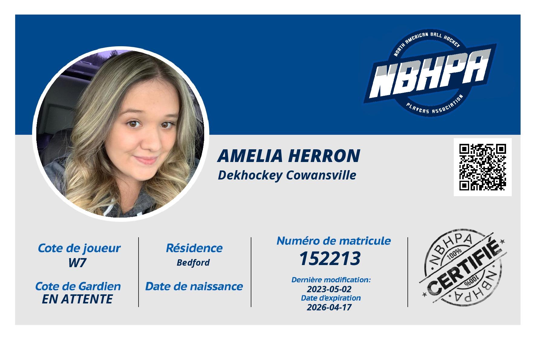 Amelia Herron 