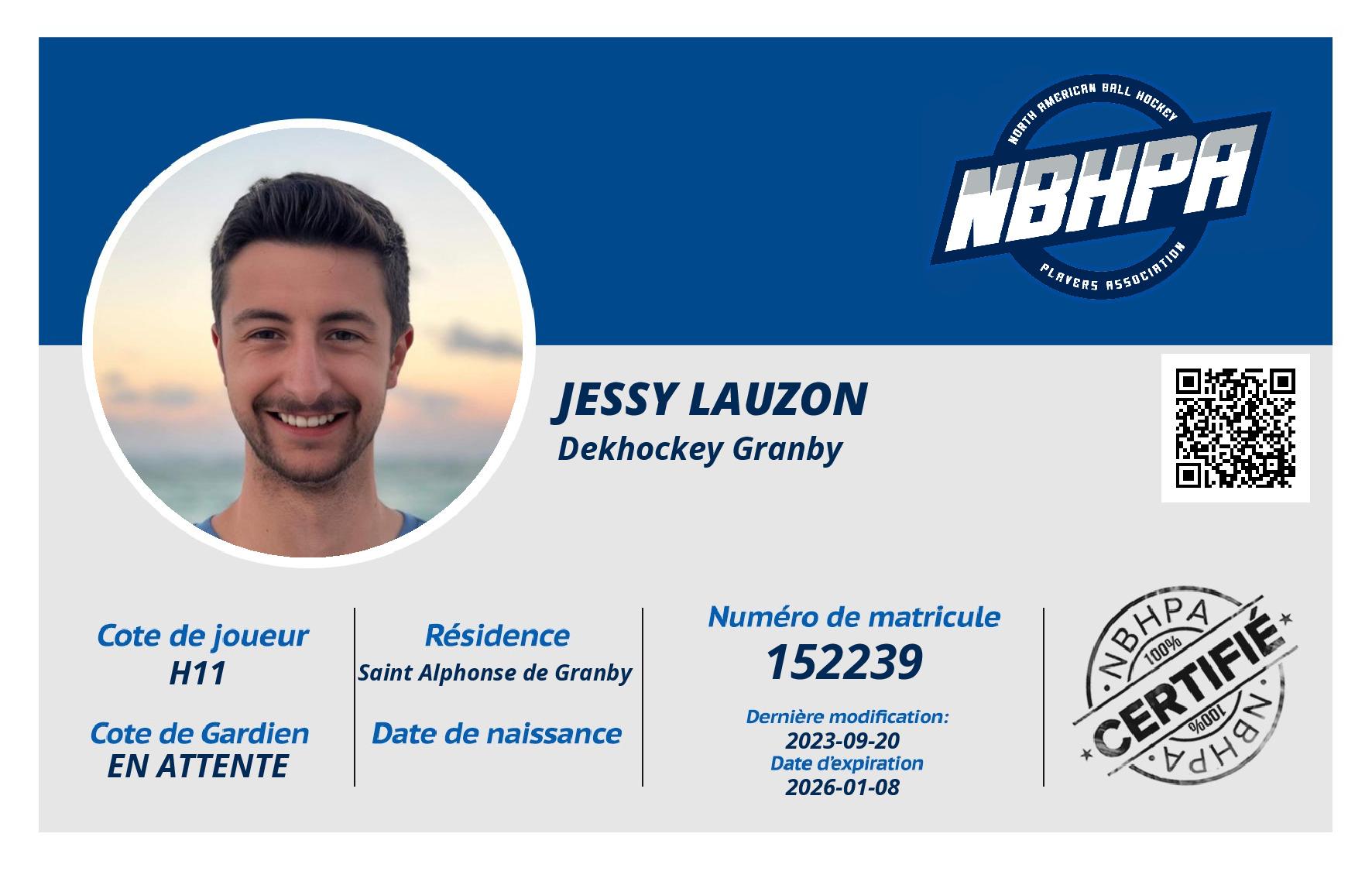 Jessy Lauzon