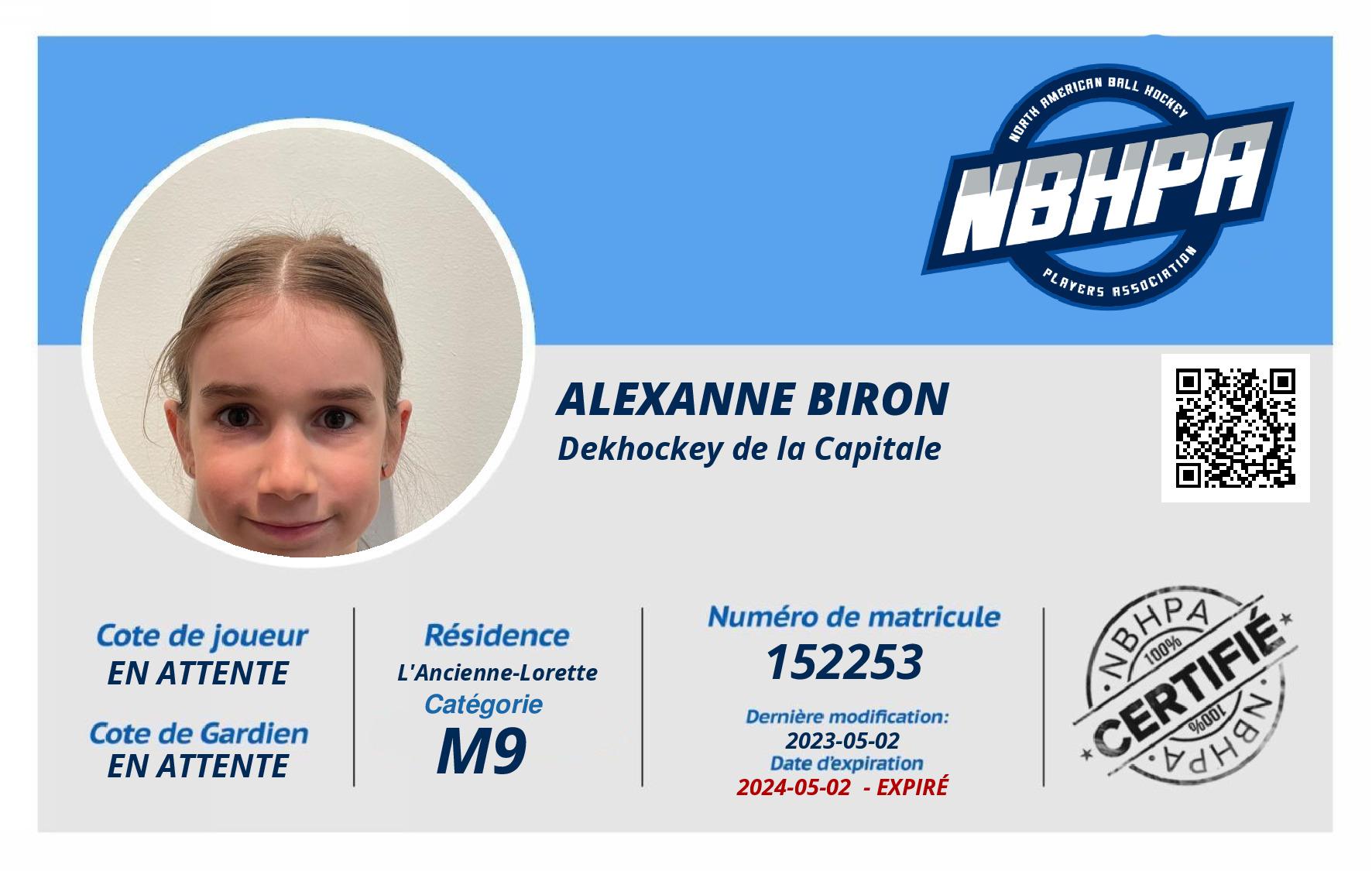 Alexanne Biron