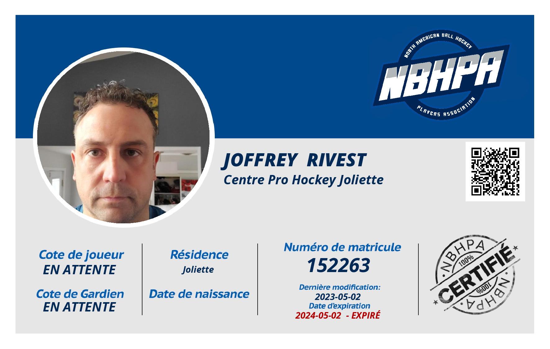 Joffrey  Rivest 