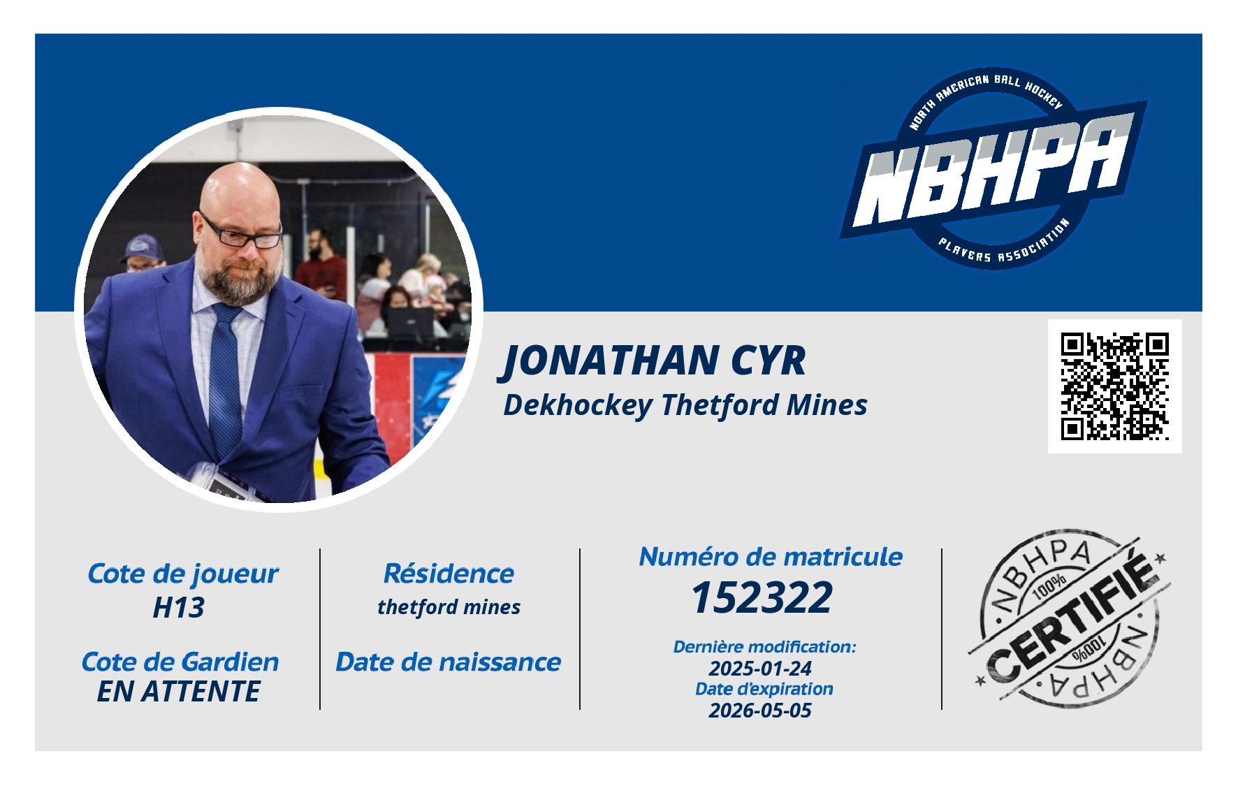 Jonathan Cyr