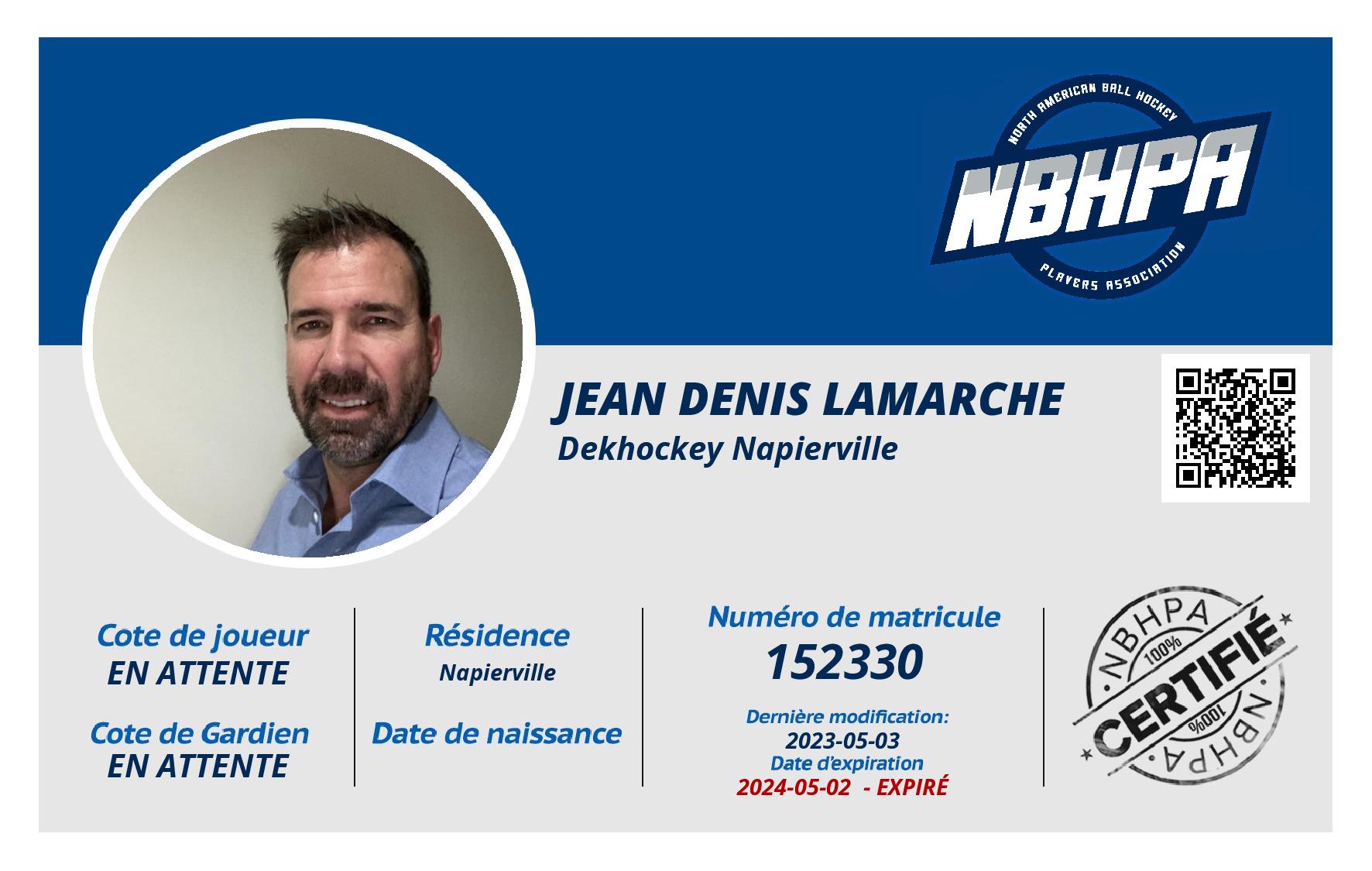 Jean Denis Lamarche