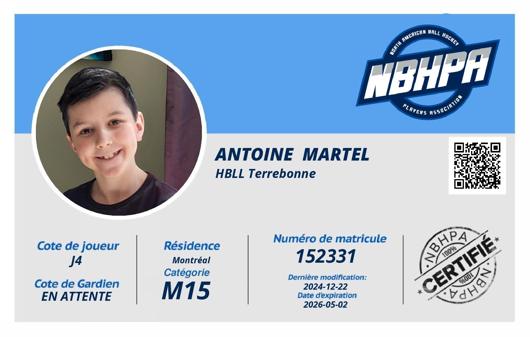 Antoine  Martel 
