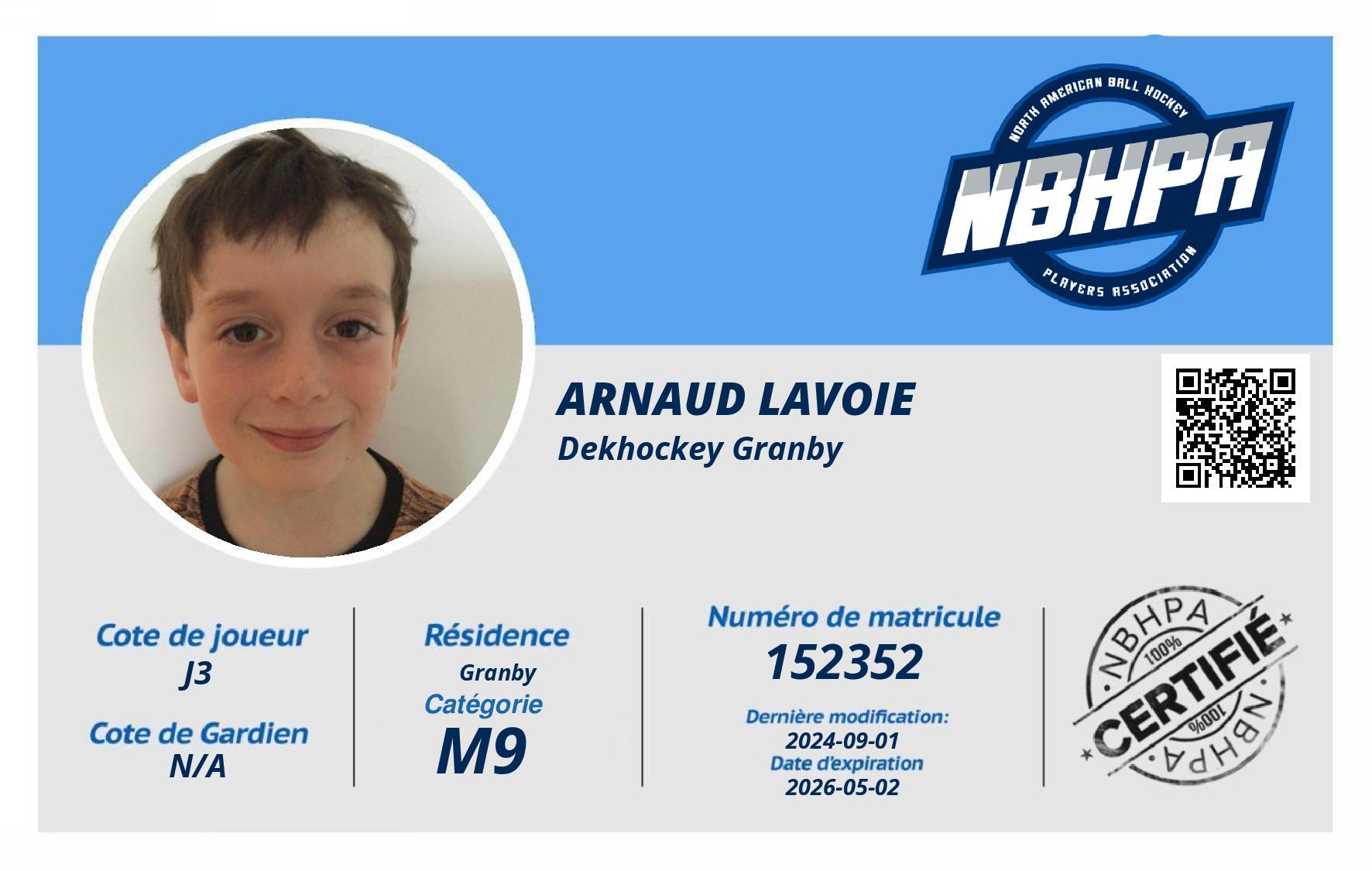 Arnaud Lavoie