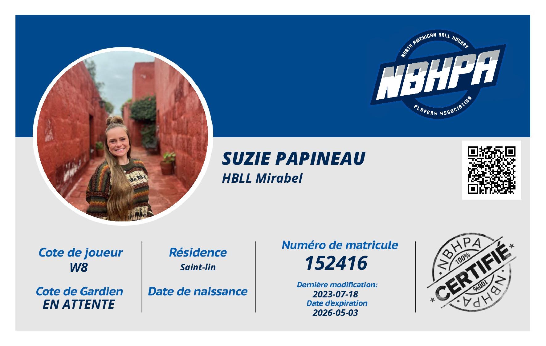 Suzie Papineau