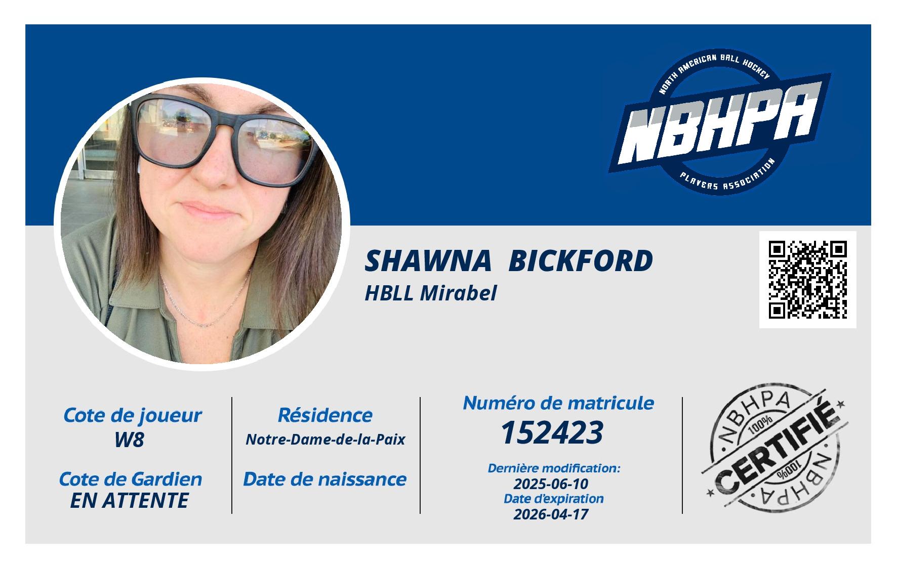 Shawna  Bickford