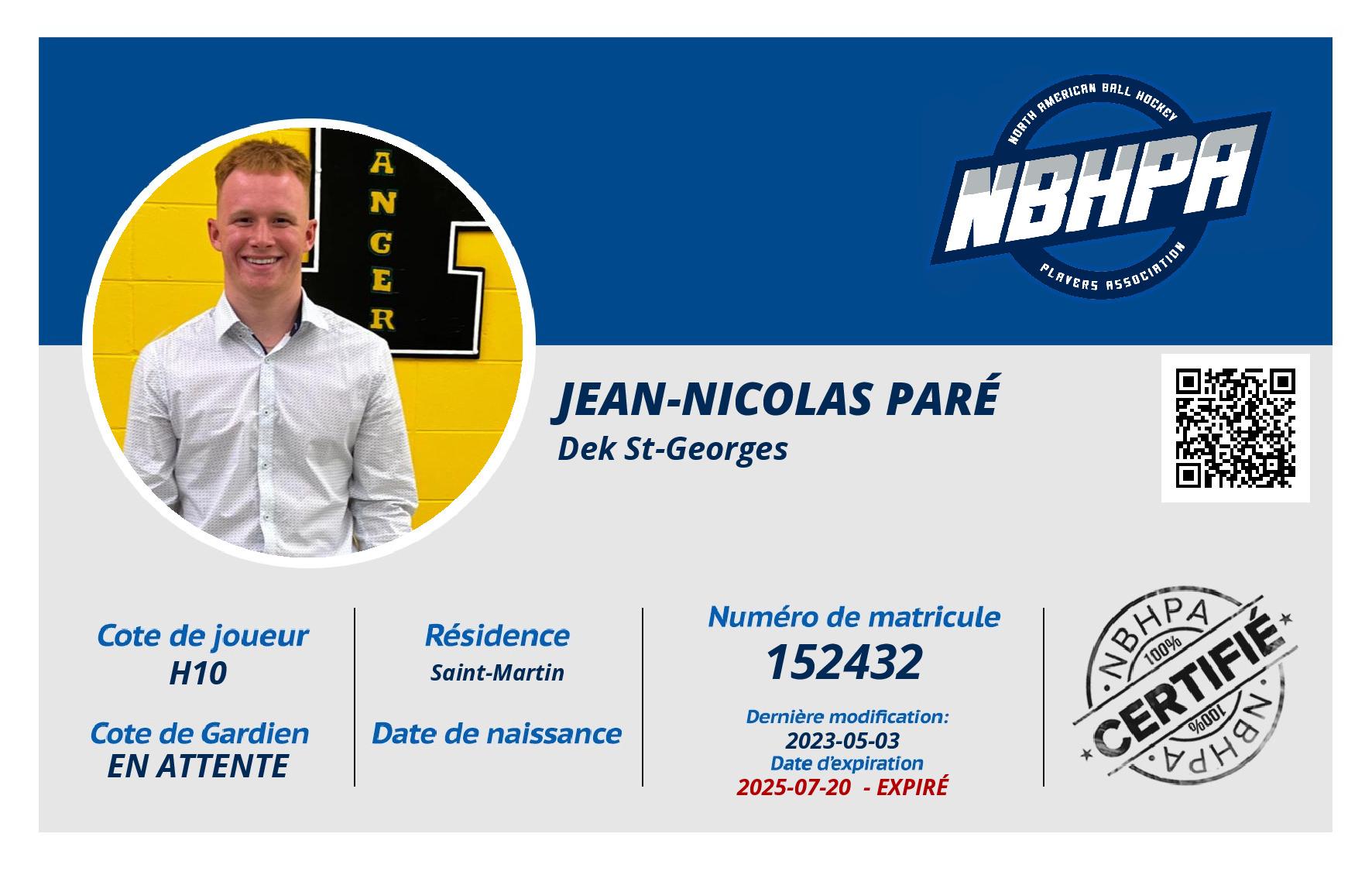 Jean-Nicolas Paré