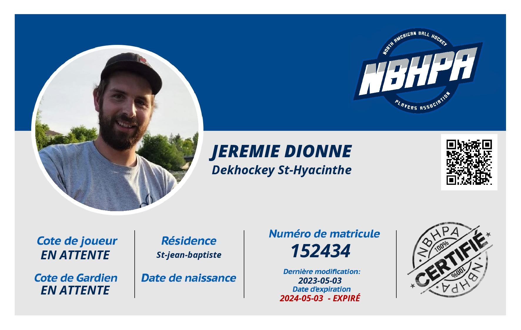 Jeremie Dionne