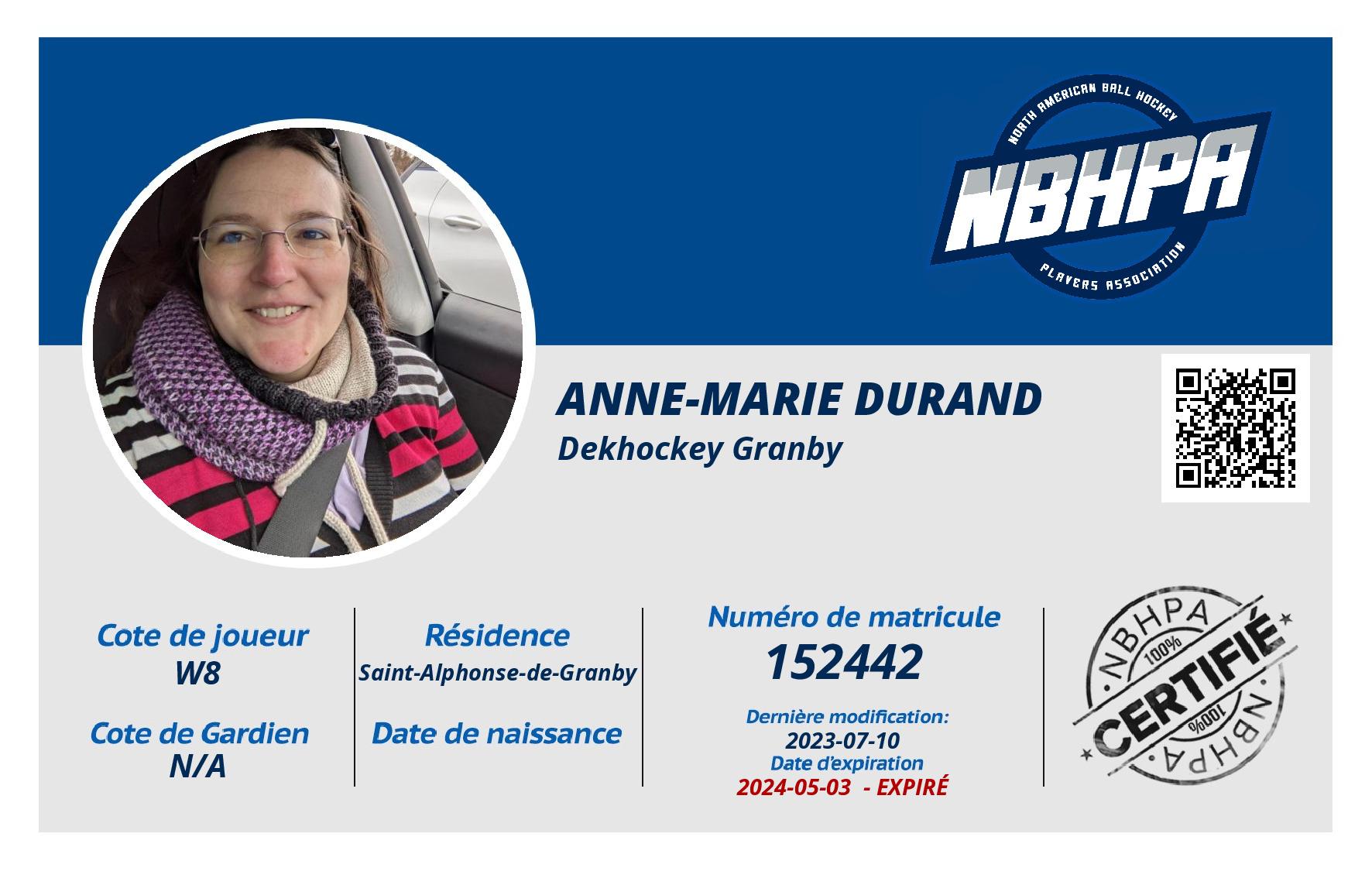 Anne-Marie Durand