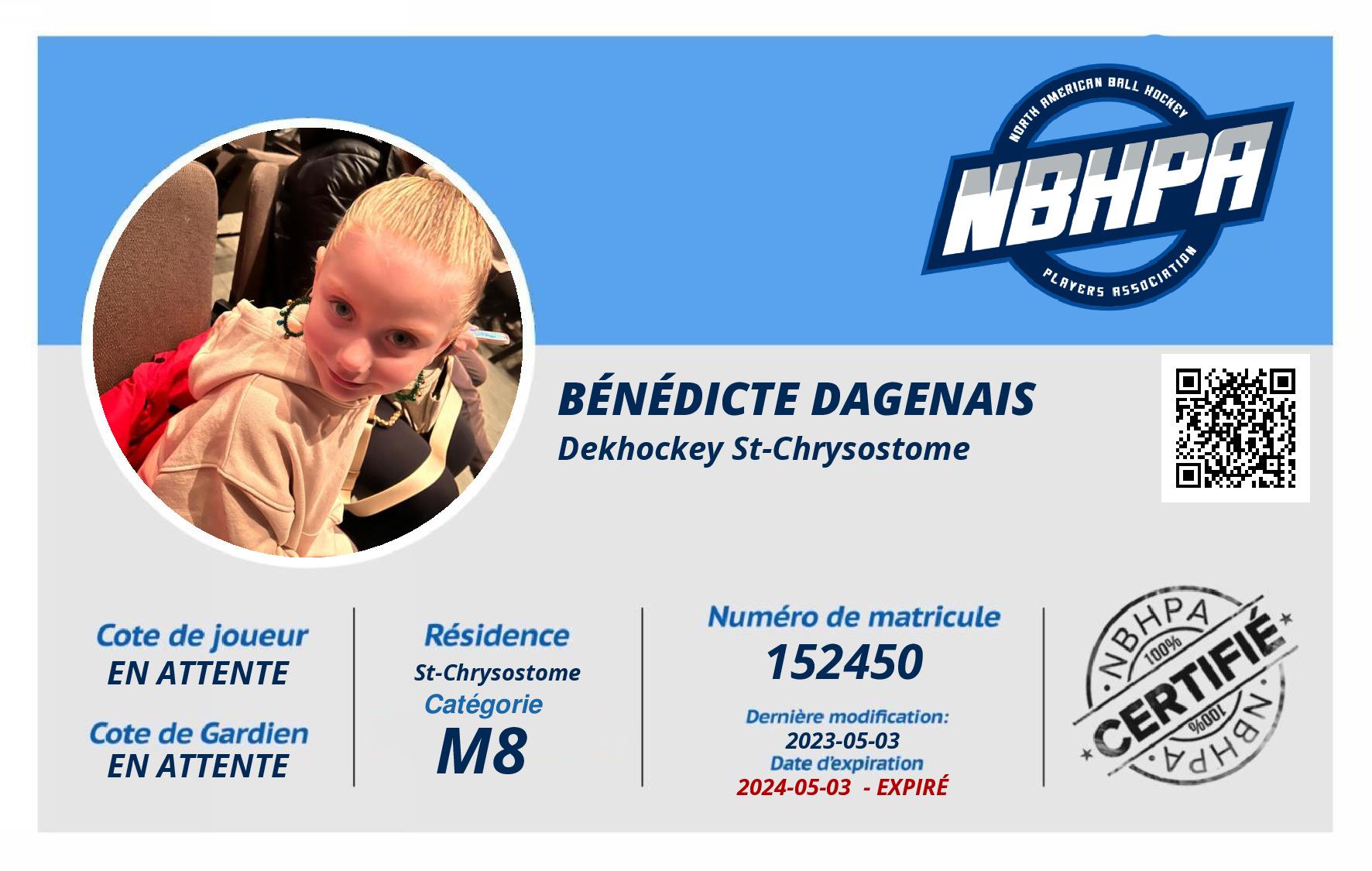 Bénédicte Dagenais