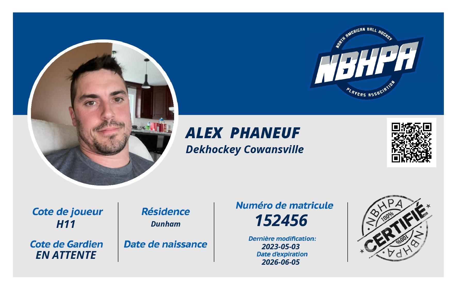 Alex  Phaneuf