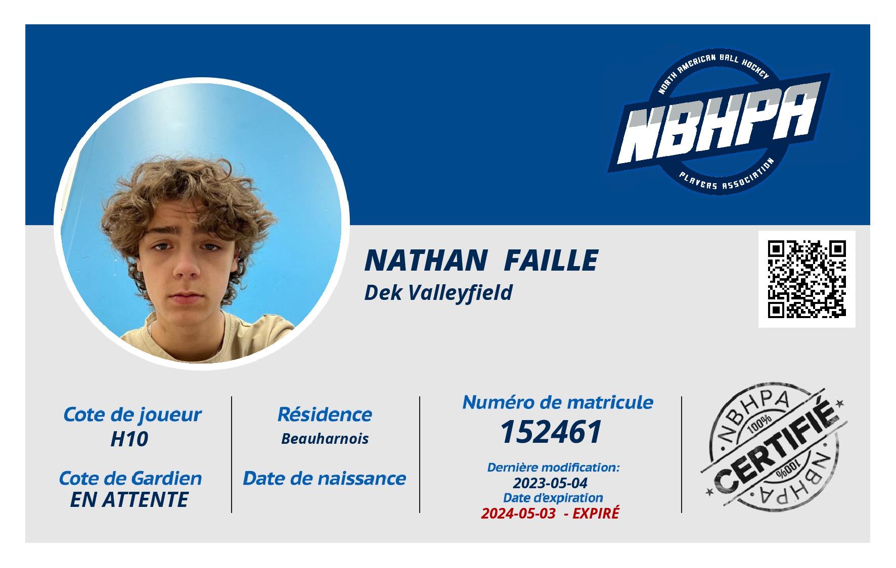 Nathan  Faille