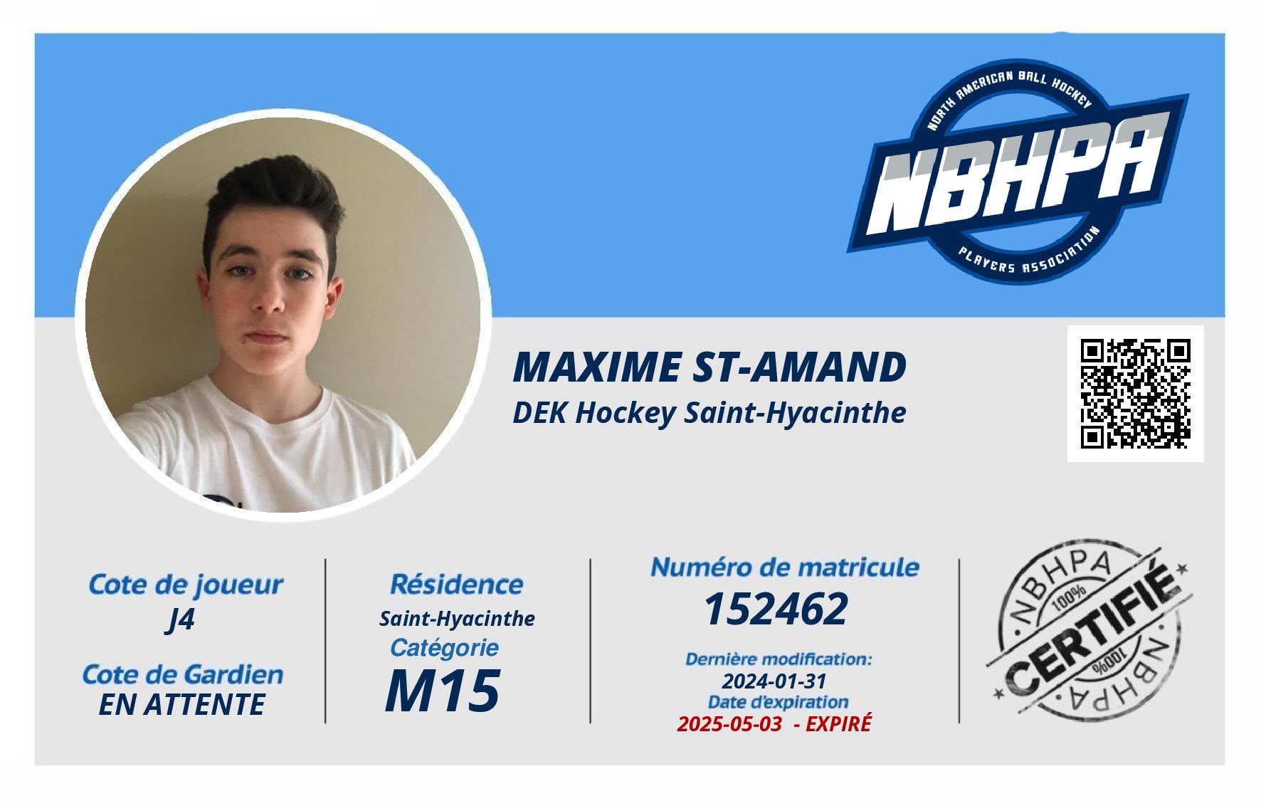 Maxime St-Amand