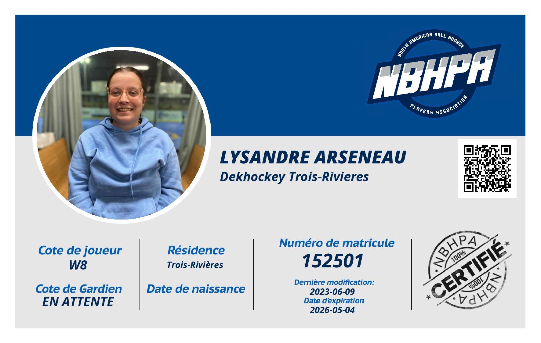 Lysandre Arseneau