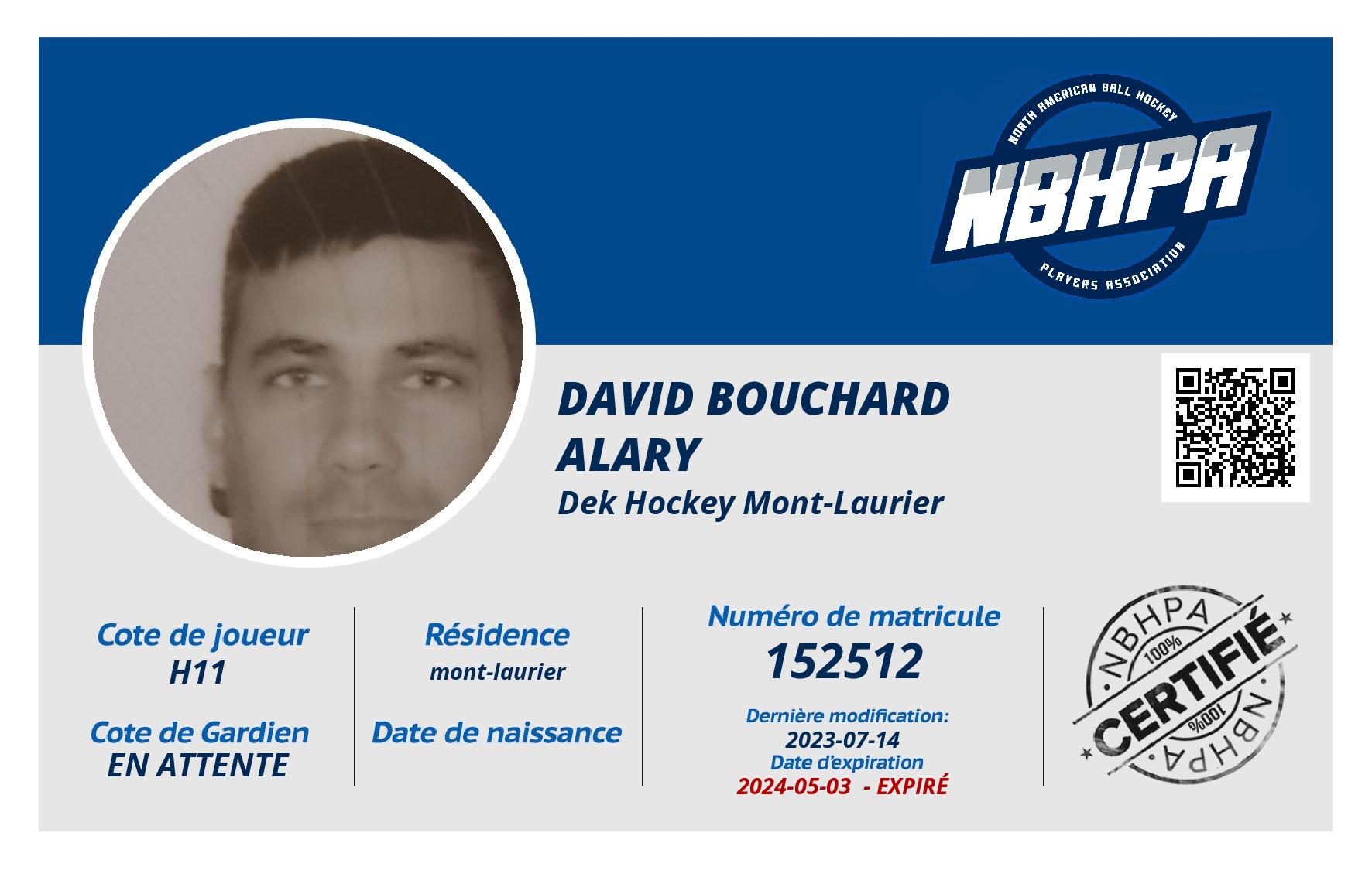 David Bouchard Alary