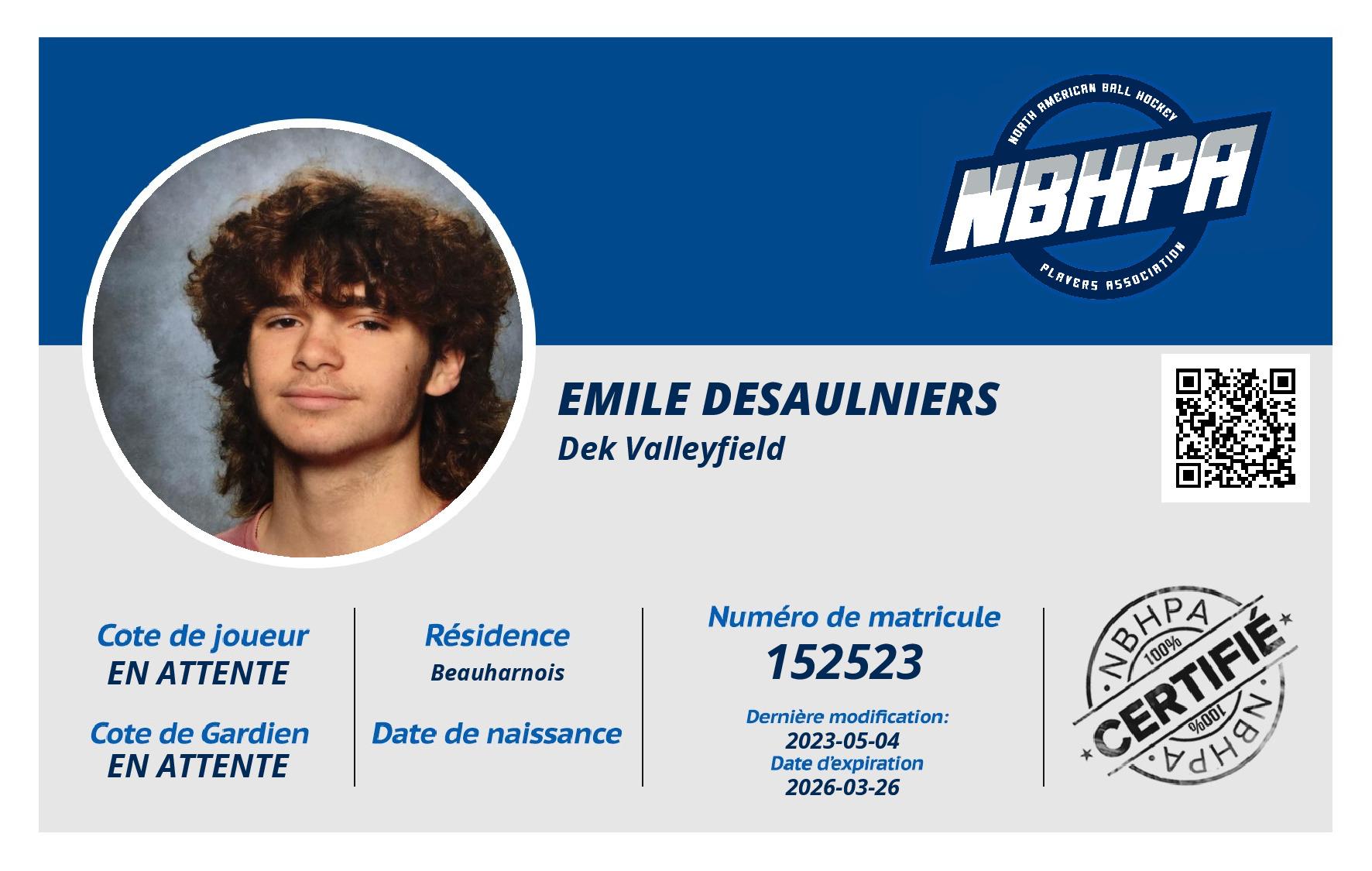 Emile Desaulniers 