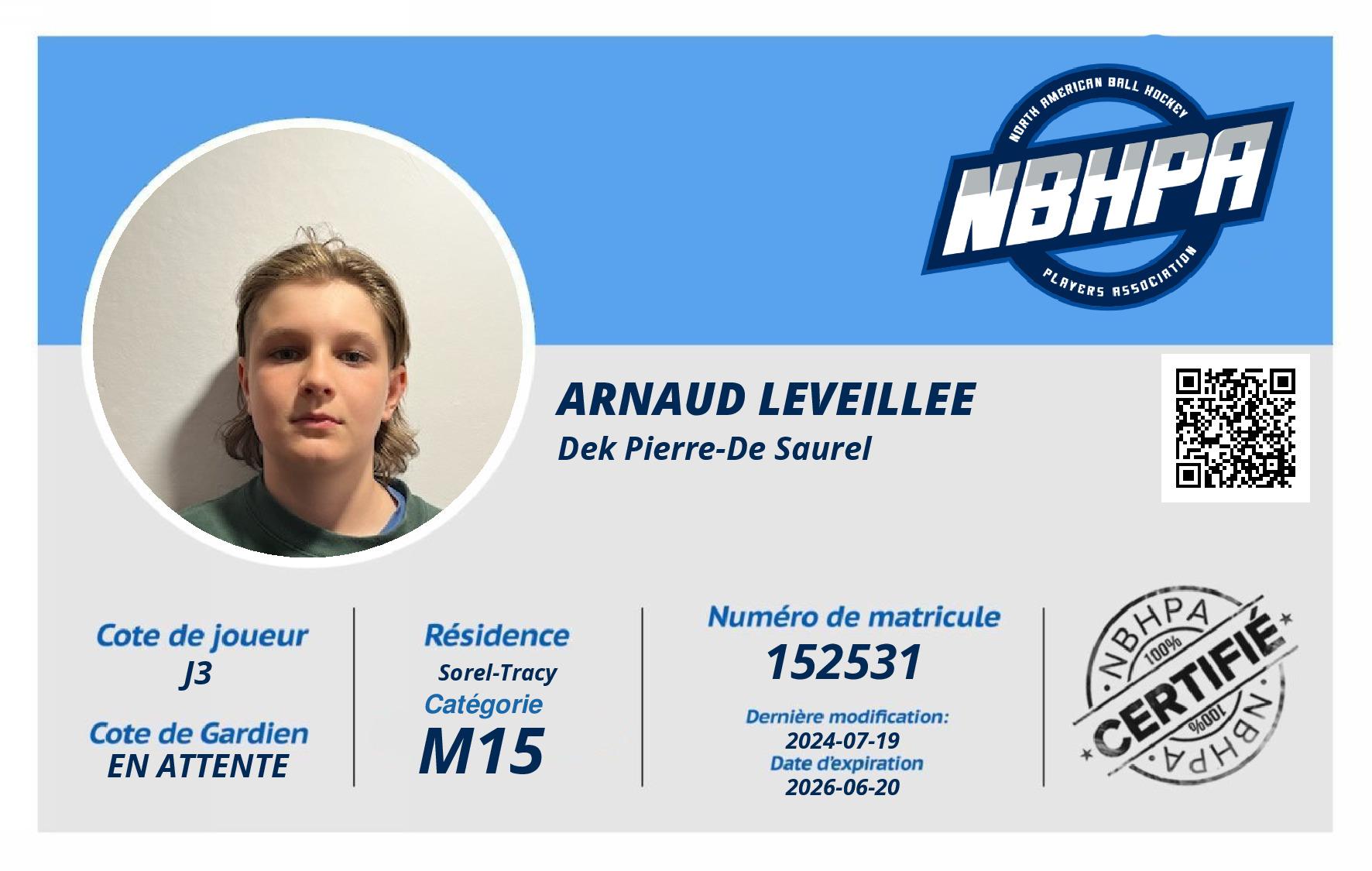 Arnaud Leveillee