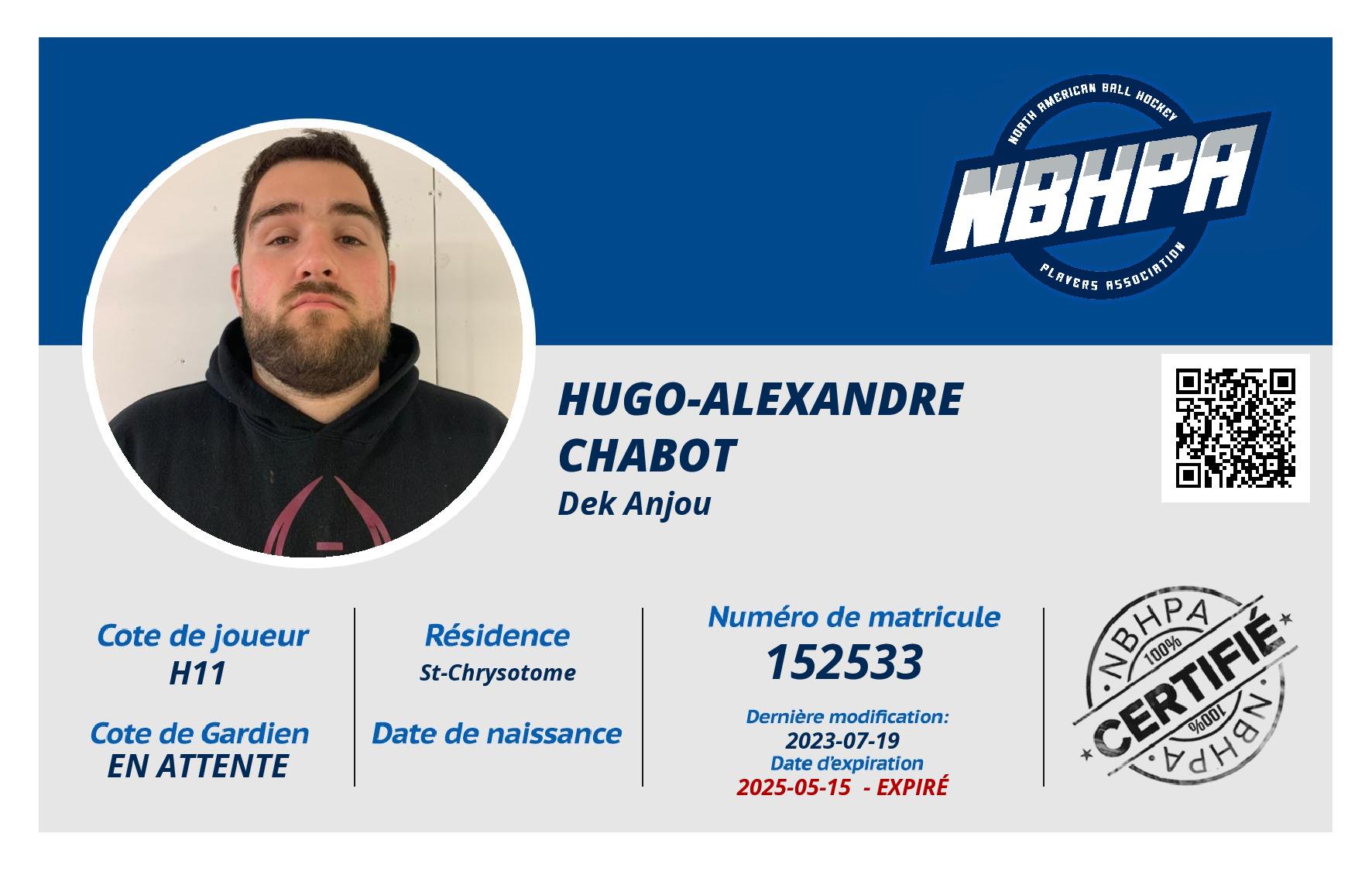Hugo-Alexandre Chabot