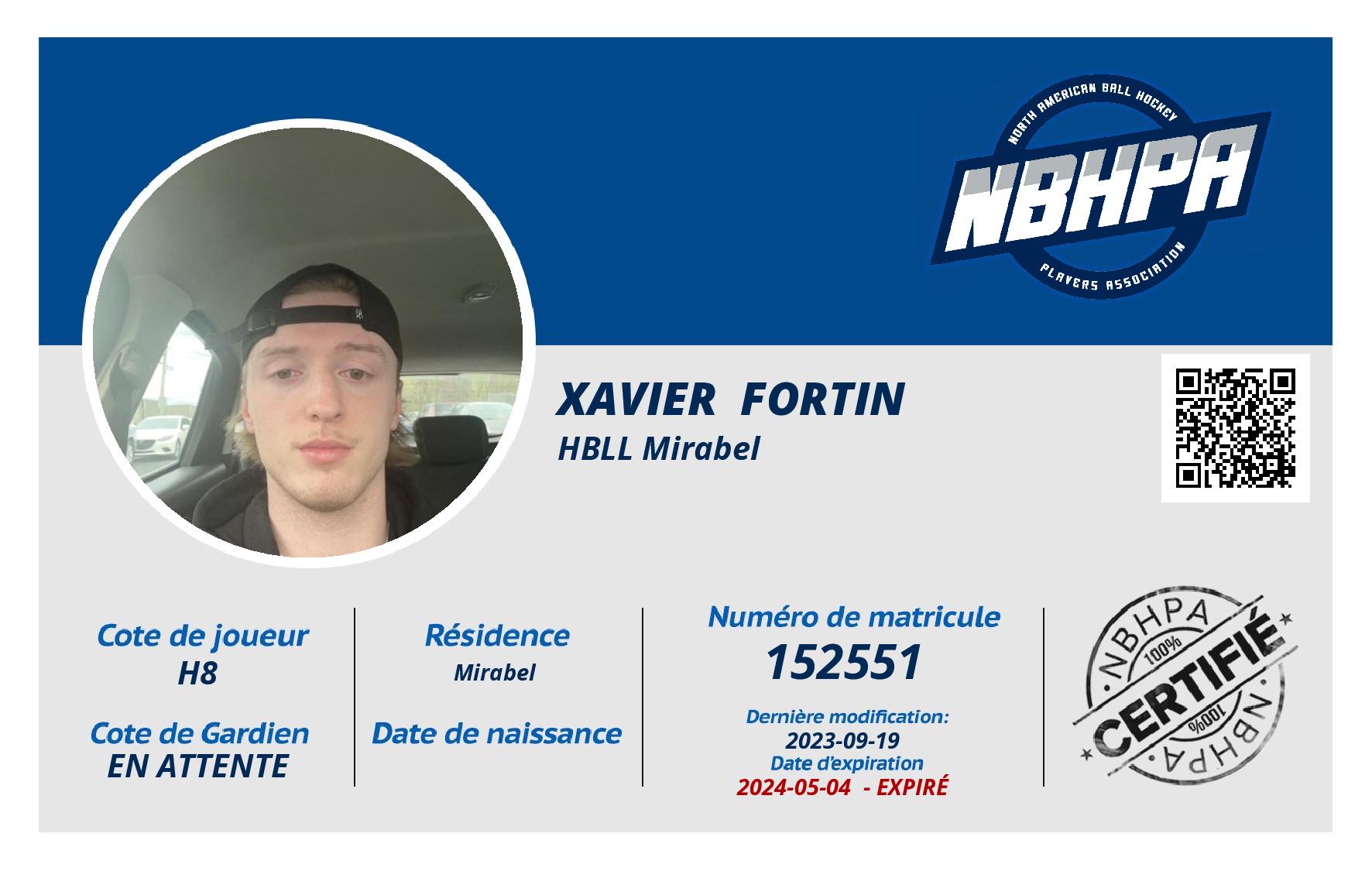 Xavier  Fortin