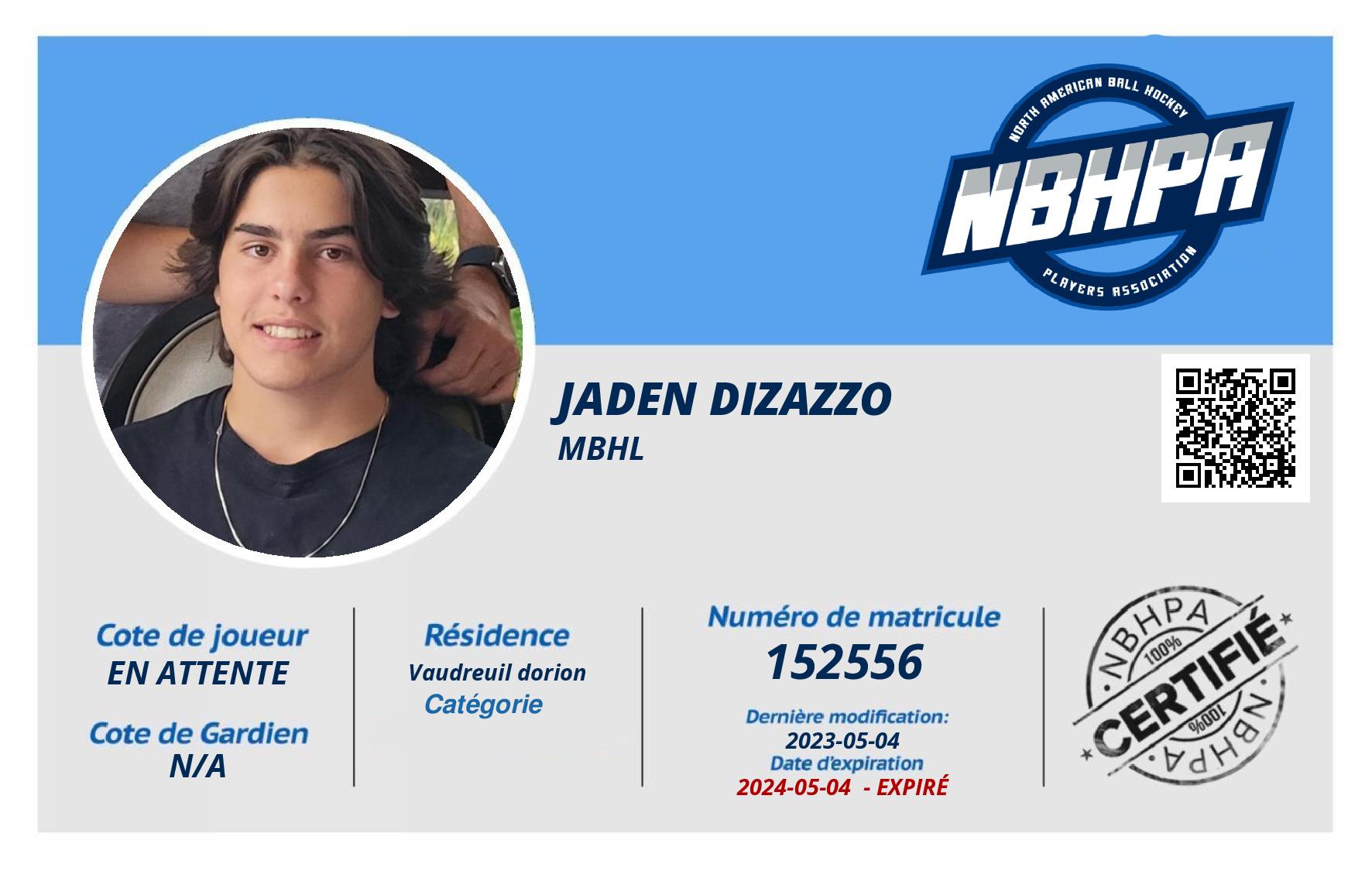 Jaden Dizazzo 
